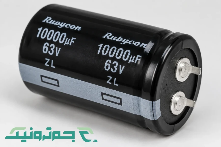 The difference in capacity and voltage of the capacitor
